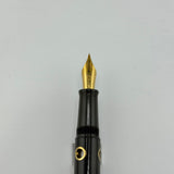 Nahvalur Nautilus Aubergine Ebonite gold trim  - Fountain Pen