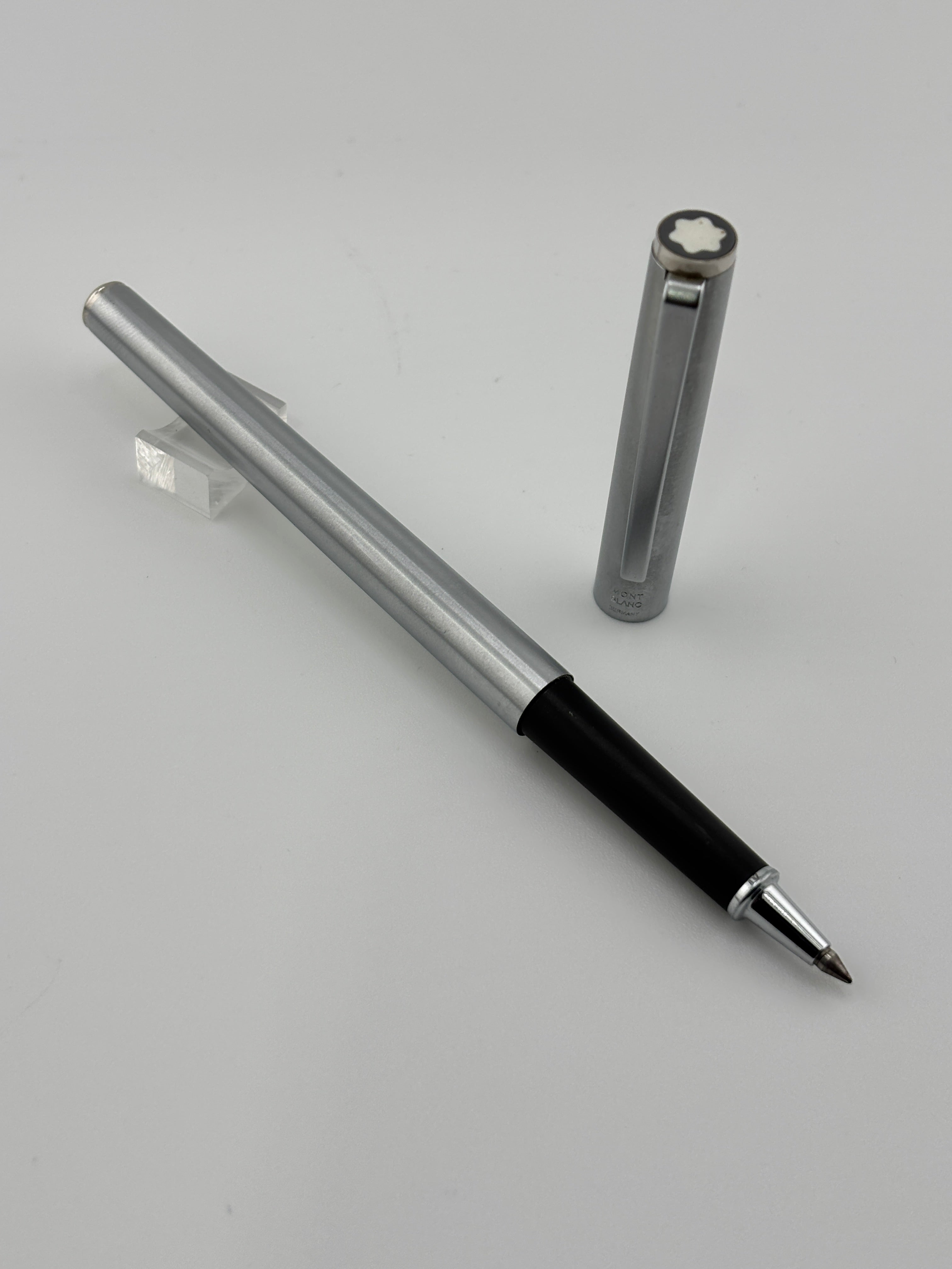 Montblanc stainless steel Slimline Roller Ball – Fountain Pen Hospital