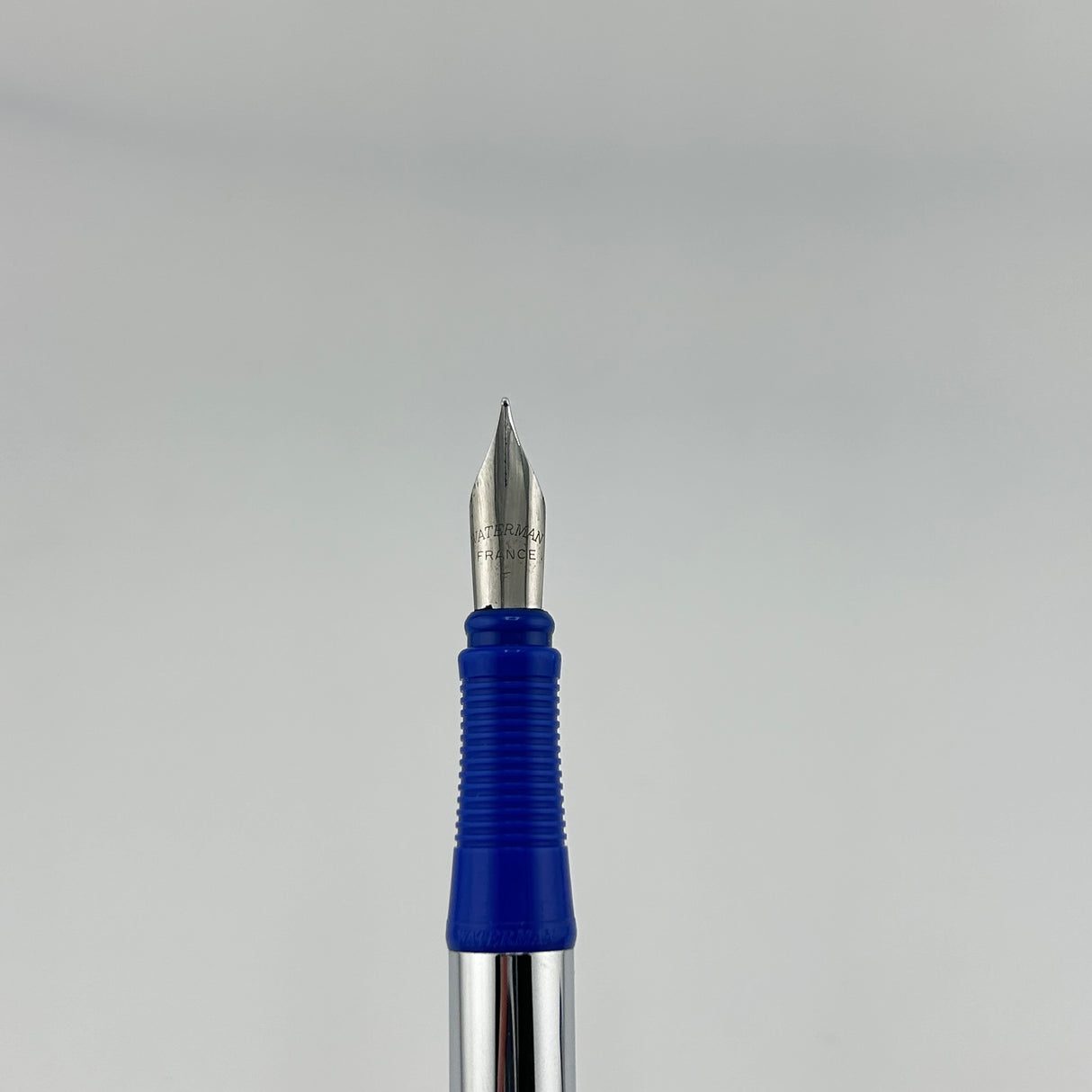 Jimmy's pick - Waterman Agora chrome and blue  circa 1980 - Fountain Pen
