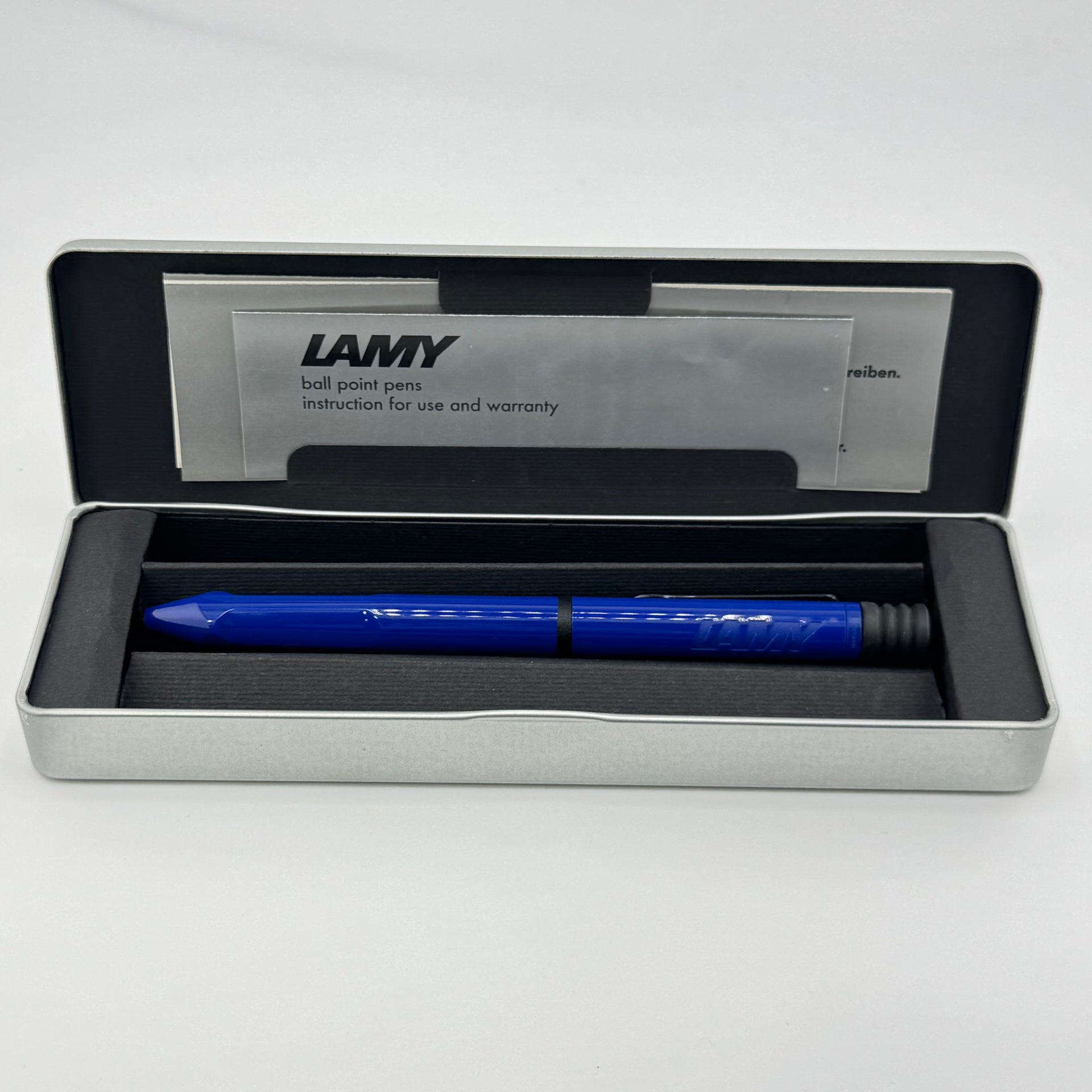 Lamy Blue Safari Twin pen - Ballpoint and Pencil discontinued item