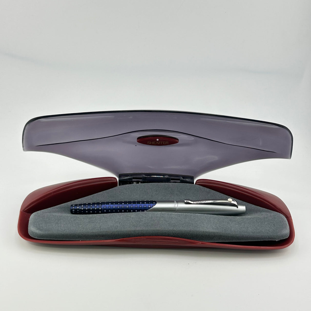 Jimmy's pick - Sheaffer Intrigue chrome and Blue  - Roller Ball