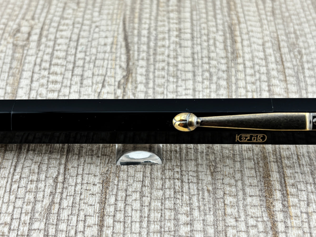 Montblanc Heritage Egyptomania Special Edition Sleek Black Octagonal Ballpoint Pen