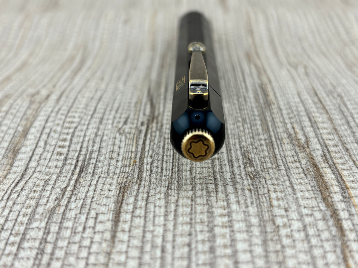 Montblanc Heritage Egyptomania Special Edition Sleek Black Octagonal Ballpoint Pen