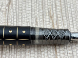 Graf Von Faber Castell Pen of the Year 2019 Black Samurai  Fountain Pen #052/330 - Medium 18kt Gold Nib
