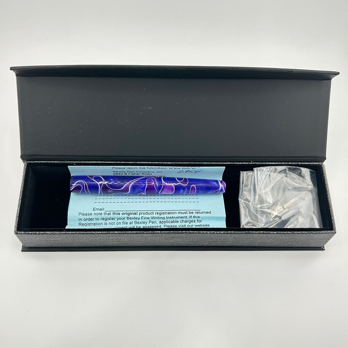 Jimmy's pick - Bexley Pocket Pro Midnight Candy - Fountain Pen