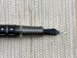 Graf Von Faber Castell Pen of the Year 2019 Black Samurai  Fountain Pen #052/330 - Medium 18kt Gold Nib