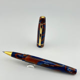 Jimmy's pick - Bexley Corona Collection blue brown swirl BX701 - Roller Pen