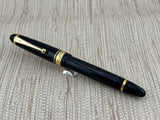 Pilot Custom 823 Black Smoke Fountain Pen - Medium 14kt Gold Nib