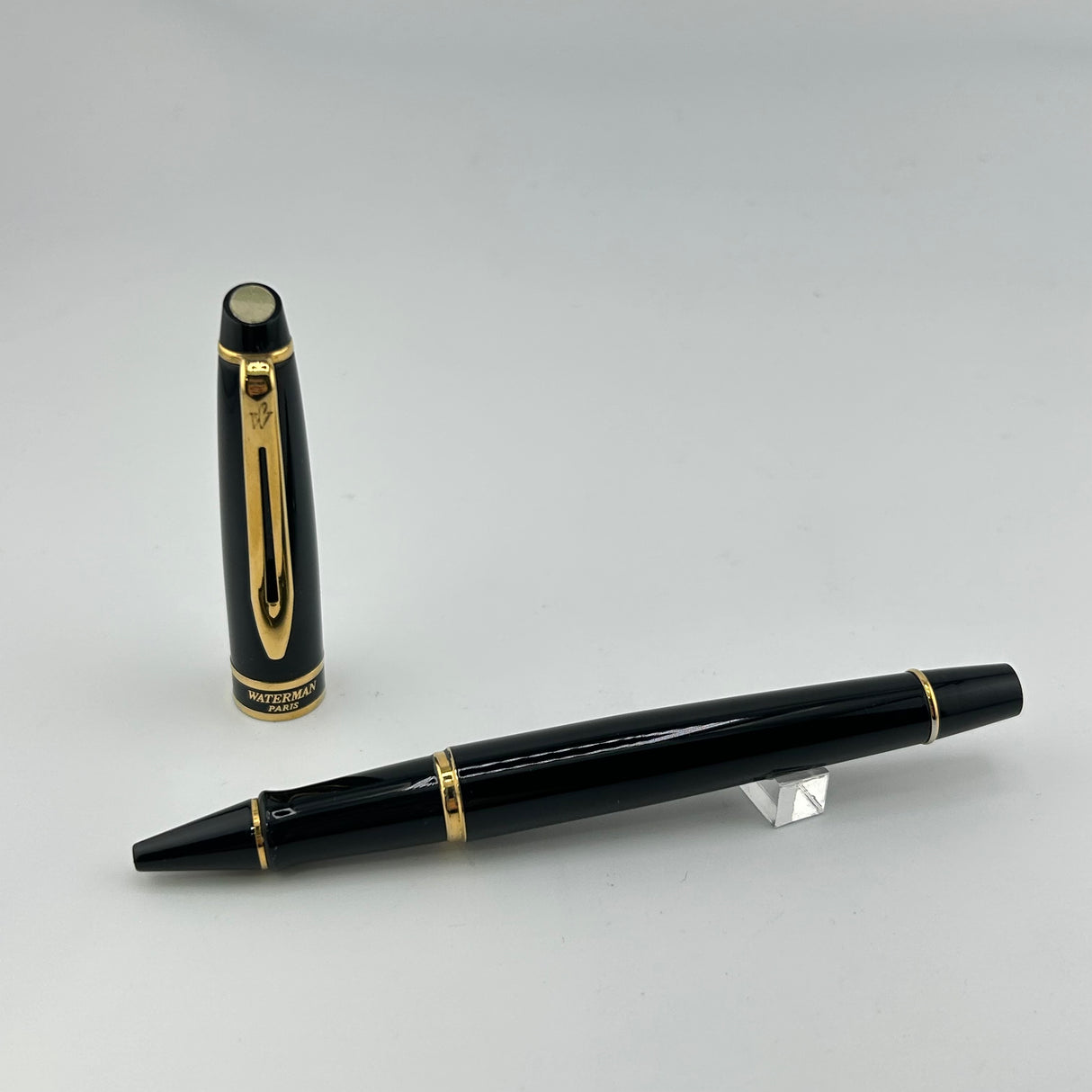 Waterman Expert Black Lacquer - Rollerball
