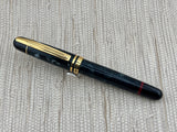 Rotring ("Red Ring" in German) Tintenkuli "1928" Celluloid Limited Edition Fountain Pen Celebrating 70 Years of Rotring Pen Production - Medium 18kt Gold Nib + an Interchangeable Stylographic Tubular Point