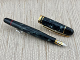 Rotring ("Red Ring" in German) Tintenkuli "1928" Celluloid Limited Edition Fountain Pen Celebrating 70 Years of Rotring Pen Production - Medium 18kt Gold Nib + an Interchangeable Stylographic Tubular Point