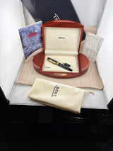 Rotring ("Red Ring" in German) Tintenkuli "1928" Celluloid Limited Edition Fountain Pen Celebrating 70 Years of Rotring Pen Production - Medium 18kt Gold Nib + an Interchangeable Stylographic Tubular Point