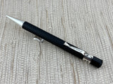 Yard O Led Diplomat Black Chased Ebonite/Sterling Silver Trim Mechanical Pencil 1.1mm