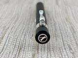 Yard O Led Diplomat Black Chased Ebonite/Sterling Silver Trim Mechanical Pencil 1.1mm