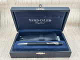 Yard O Led Diplomat Black Chased Ebonite/Sterling Silver Trim Mechanical Pencil 1.1mm