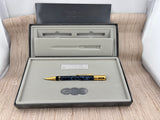 Parker Duofold Marbled Blue Mechanical Pencil 0.9mm (Circa 1992)