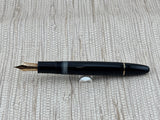 Montblanc Meisterstuck 146 Black 1980's Fountain Pen - Medium 14kt Gold Nib