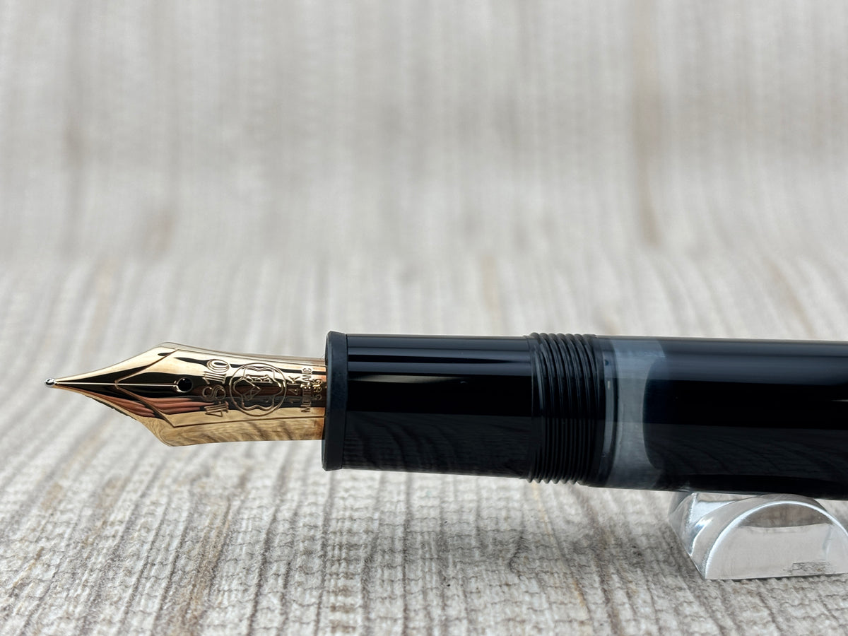 Montblanc Meisterstuck 146 Black 1980's Fountain Pen - Medium 14kt Gold Nib
