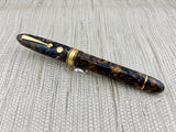 ASC Armando Simoni Club Ogiva Extra Blue Saffron Celluloid Special  Edition  Fountain Pen - Medium 18kt Gold Nib