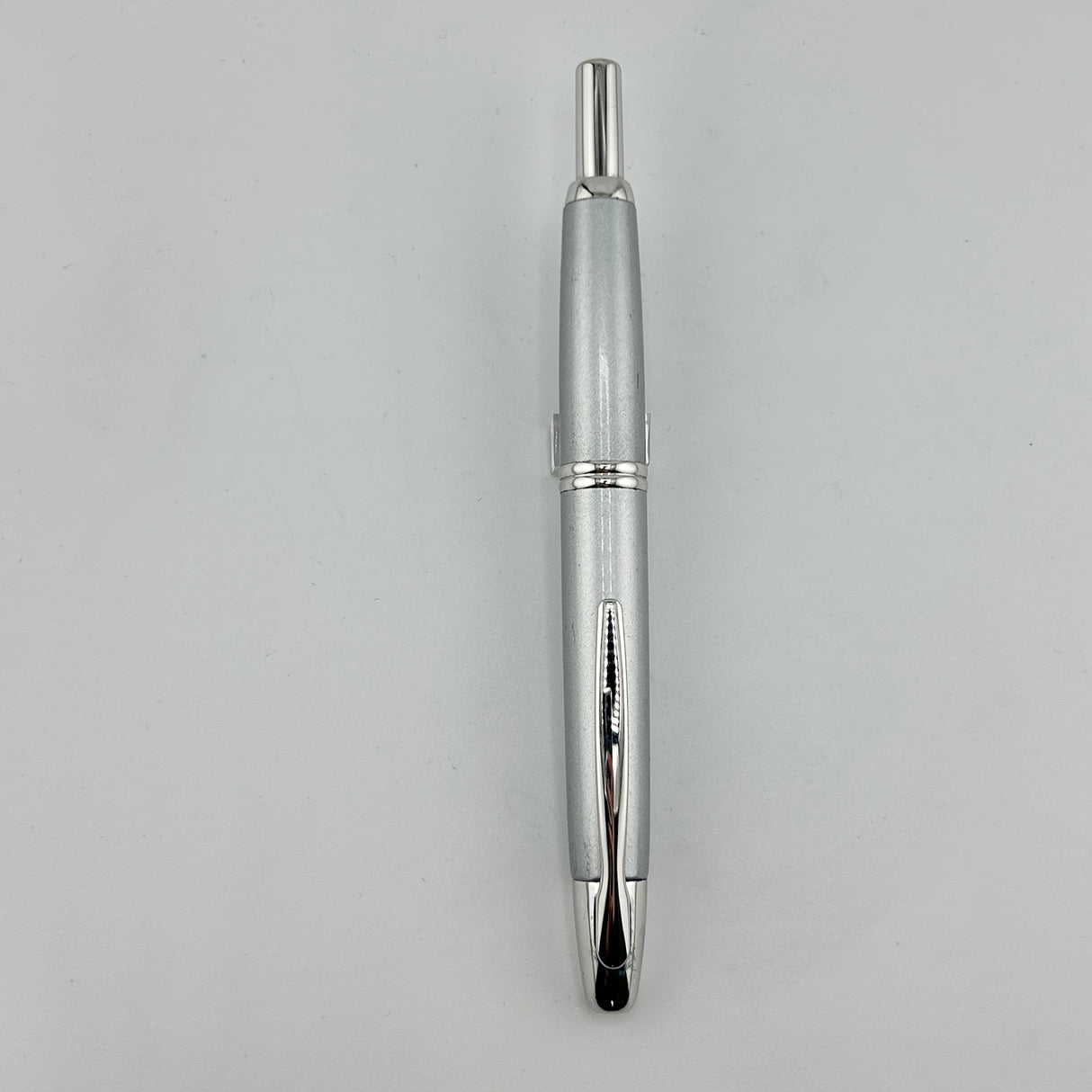 Pilot Vanishing Point Chrome Satin  Gold nib 14K - Fountain Pen