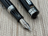 Montegrappa Ducale Black Rhodium Trim - Fountain Pen