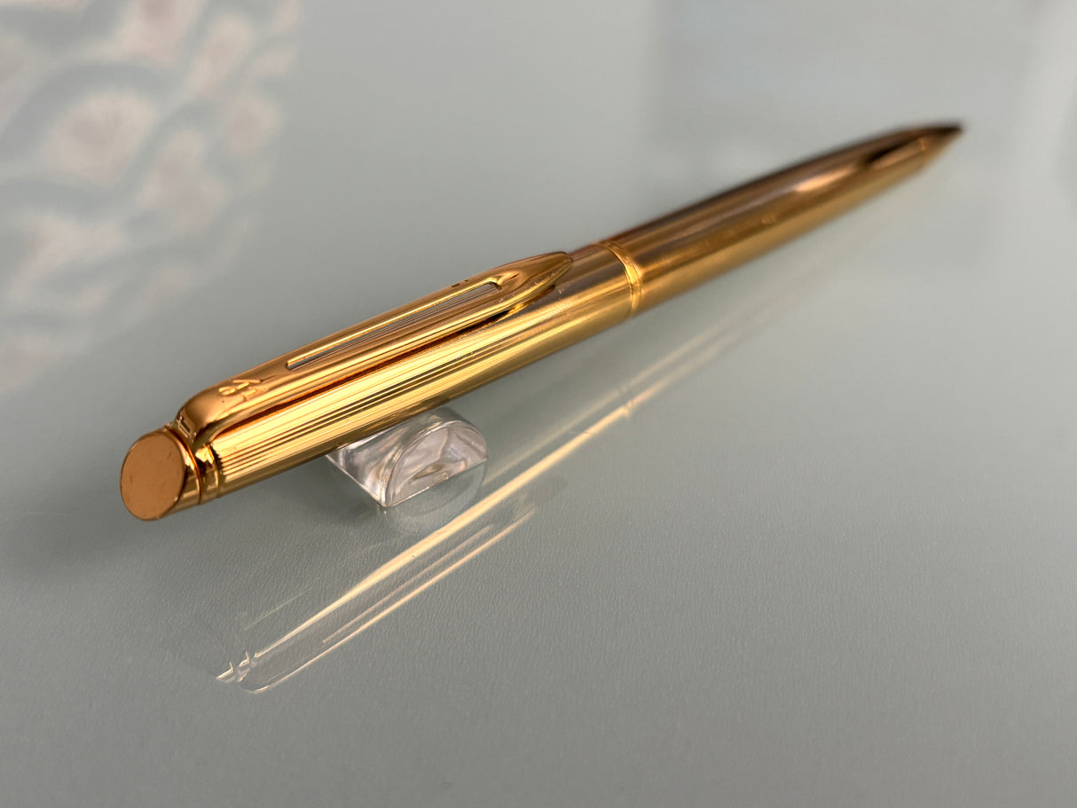 Waterman Hemisphere  Pencil Gold plated Made in France  - circa 1980