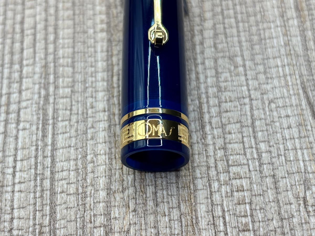 Omas Ogiva Navy Blue 14K Gold Nib - Fountain Pen