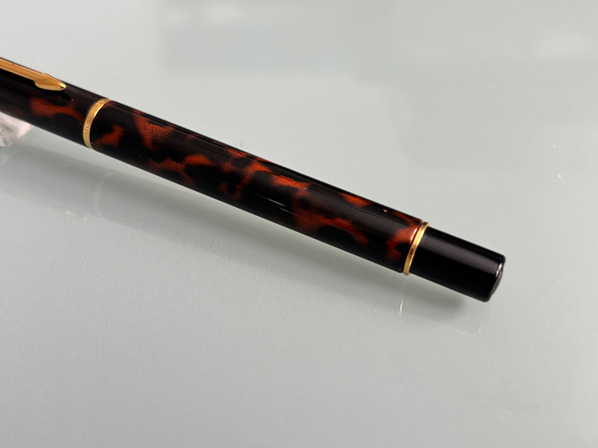 Parker Rialto Tortoise  - Made in UK - Roller Ball