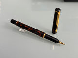 Parker Rialto Tortoise  - Made in UK - Roller Ball