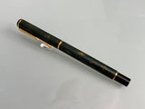 Parker Rialto Black Gold Dust - Made in UK - Roller Ball