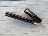 PARKER Black Giant Fountain Pen - RARE!