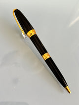 Yves St Laurent Black gold trim Made in France -  Ball Pen