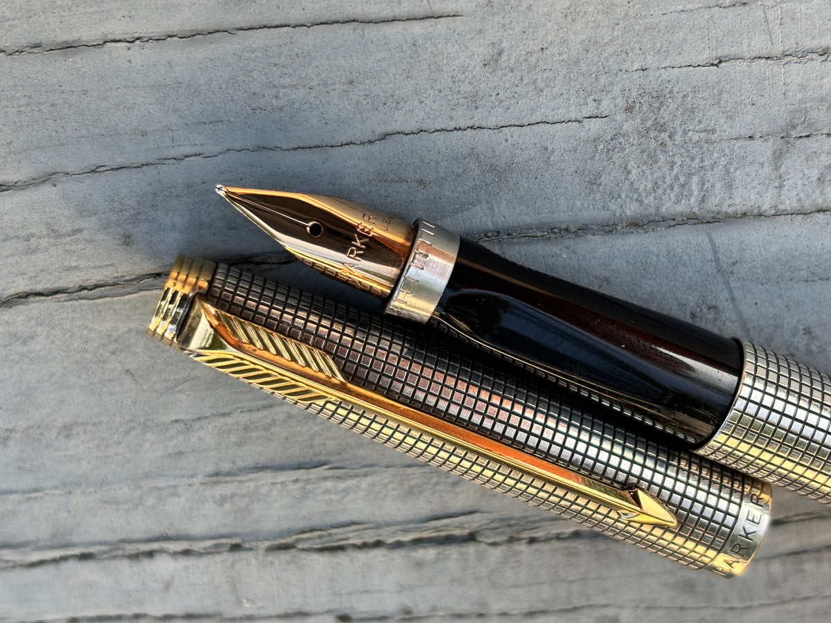 Parker 75 sterling silver .925 "Cisele" Fountain Pen