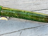 Gold Bond Green jade Stonite  - Fountain Pen