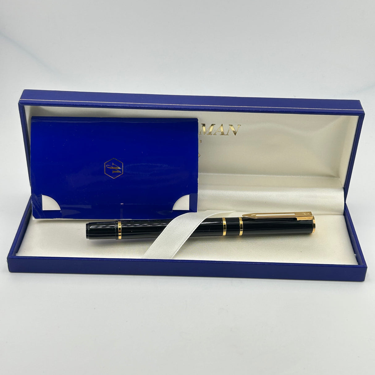 Waterman Laureat Black Lacquer - Fountain Pen