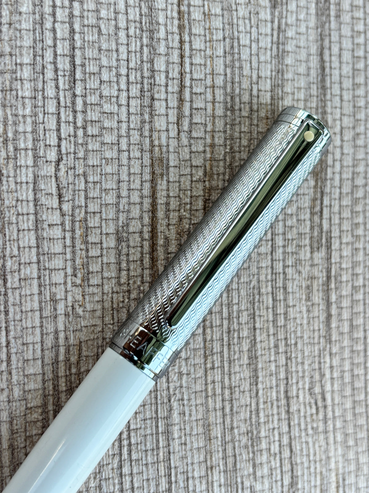 Jimmy's Pick - Sheaffer Intensity Engraved Chrome - Fountain Pen