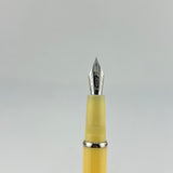 Delta Anni Settanta Giallo Yellow resin - Fountain Pen