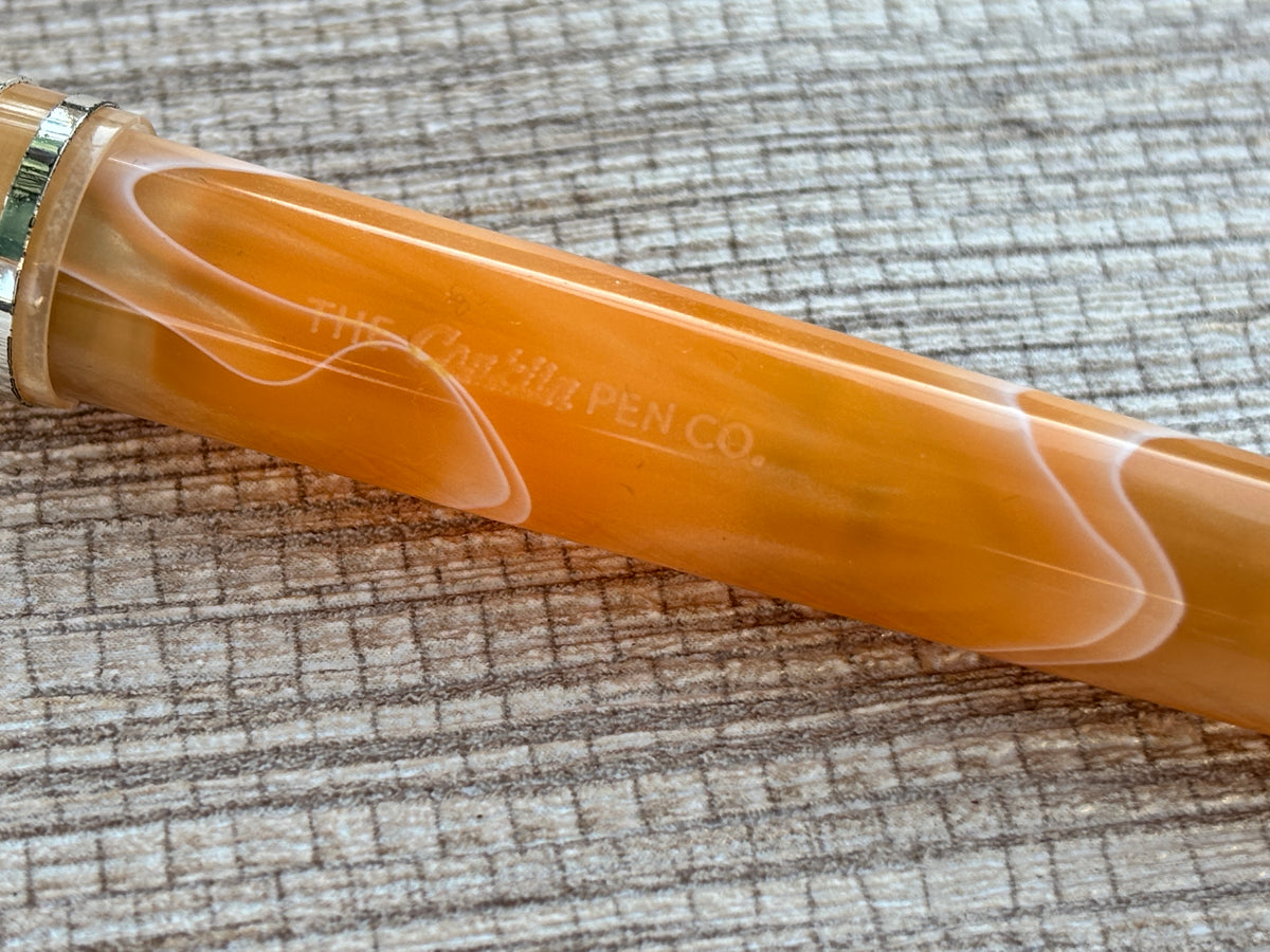 Jimmy's Pick - Conklin Ohio Peach and Cream Gold Nib 14k 585 Broad - Fountain Pen