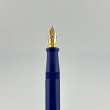 Bexley Sleeve Filler Navy Blue Chrome trim - Fountain Pen