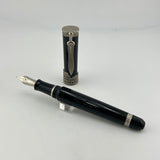 Stipula Gladiator Black silver trim Coliseum - Fountain Pen