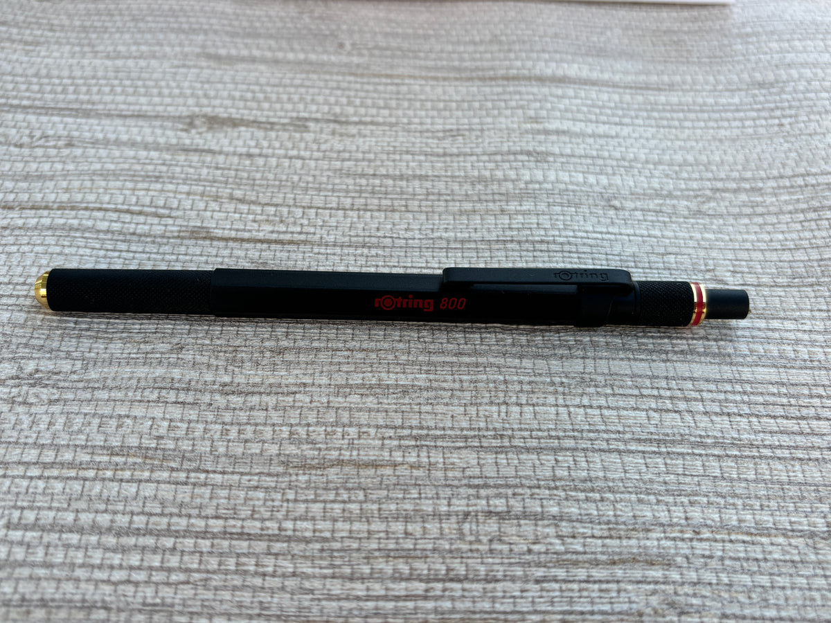 Jimmy's Pick - Rotring 800 Black Matte Made in Germany - Ballpoint Pen