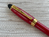 Jimmy's Pick - Aurora Ipsilon Red Gold Trim - Ballpoint Pen