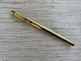 Jimmy's Pick - Sheaffer Targa Slim Gold Electro Plated Circa 1970 Rare Broad Nib! - Fountain Pen