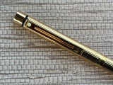 Jimmy's Pick - Sheaffer Targa Slim Gold Electro Plated Circa 1970 Rare Broad Nib! - Fountain Pen