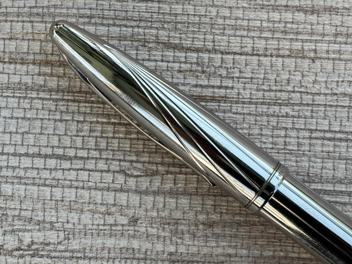 Jimmy's Pick - Waterman Carene Meridians Silver Plated - Rollerball Pen