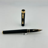 Sheaffer Targa Black Matte Gold nib 14K - Fountain Pen