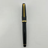 Pilot Falcon Black Gold trim Soft Fine 14K gold nib - Fountain Pen