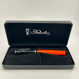 Delta "366" Italian Orange & Black - Rollerball Pen