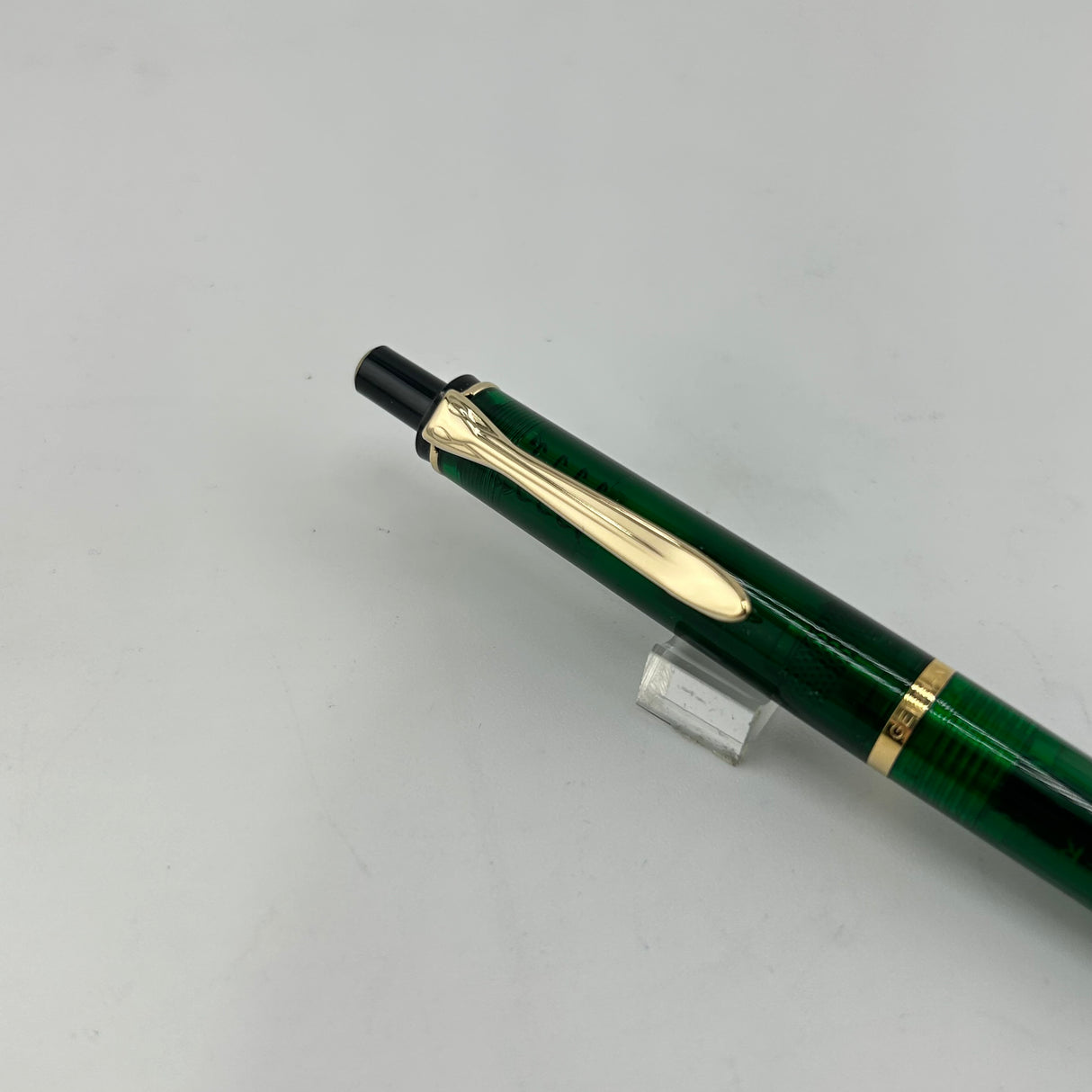 Pelikan K200 Green Transparent circa 1990 - Ballpoint Pen