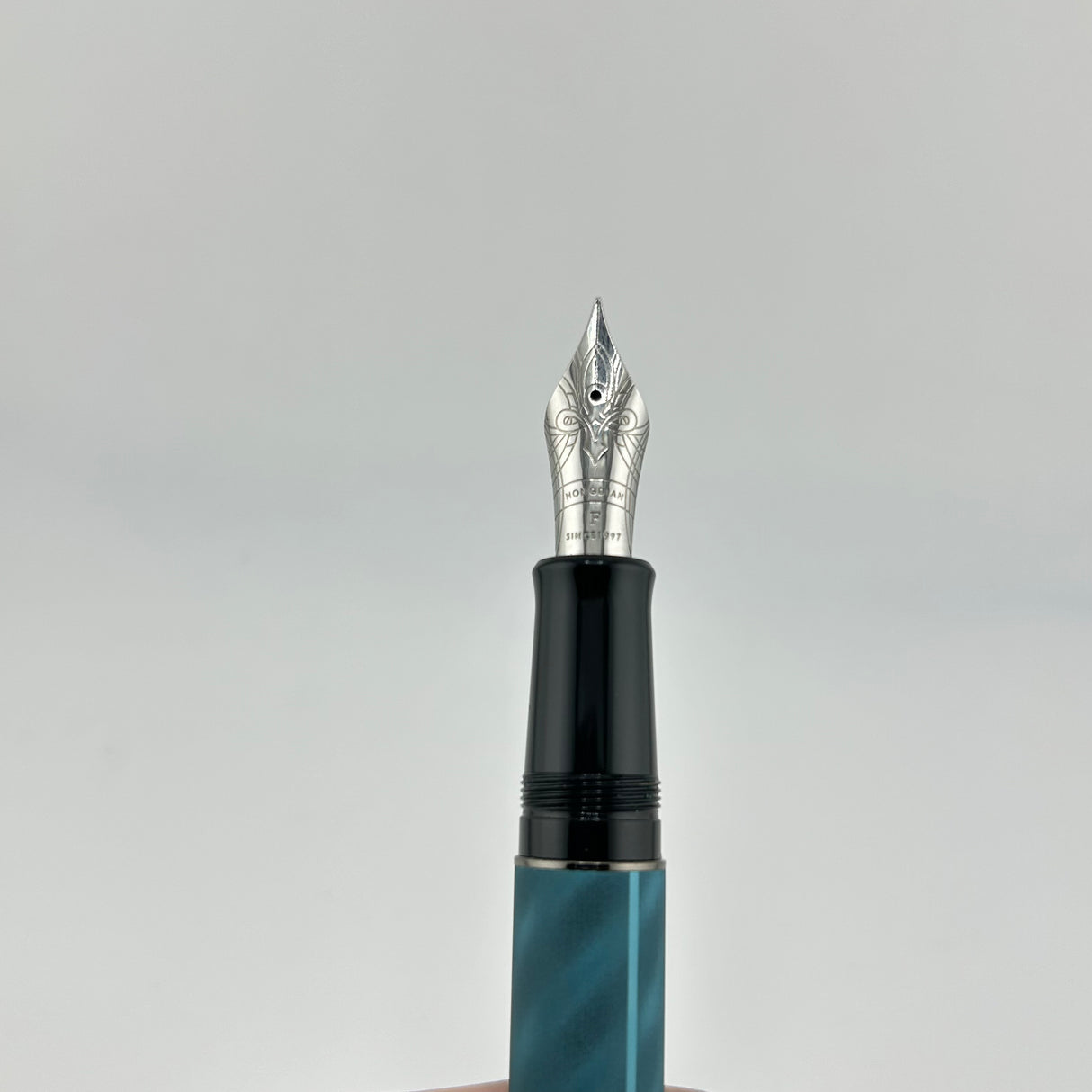 Hongdian A9 Blue very nice pattern and color - Fountain Pen
